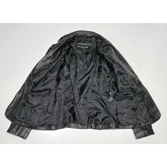 Tannery West Black Leather Women Jacket Size M‎ - Picture 6 of 10
